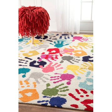 Nuloom 10' X 14' Rectangle Area Rugs With Multi Finish 200ECCR15A-10014