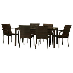 Transitional Outdoor Dining Sets by W Unlimited