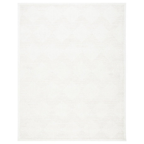 Safavieh Textural Collection, TXT102 Rug, Ivory, 8'x10'