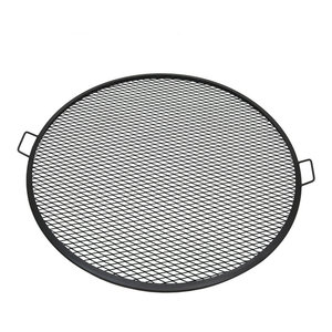 Sunnydaze Pheasant Hunting Fire Pit With Spark Screen 30 Inch