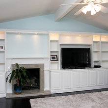 Fireplace/tv