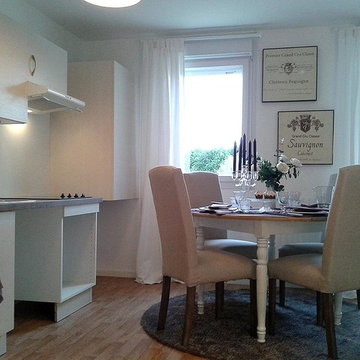 Décoration et ameublement d'un appartement à Ecquevilly (78)