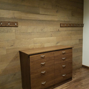 Custom Rustic Walk-in Closet by Closets For Life