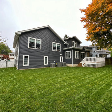 Rear Exterior | Addition to Split Level Teaneck NJ