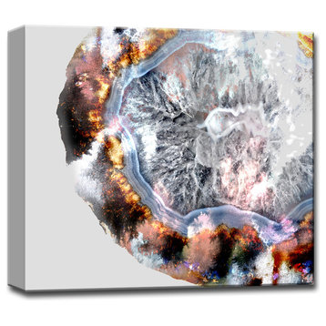 Agate Core II Gallery Wrapped Canvas Art, 16"
