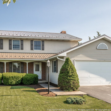 1990's Development House with New Bronze Metal Roof