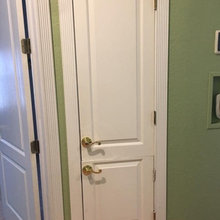 Cat litter closet