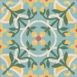 Classic Cement Tile Patterns - 床＆壁タイル