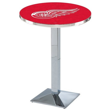 Detroit Red Wings Pub Table, 36"x42"