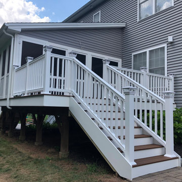 Screened Room Addition on Existing Deck