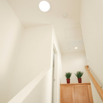 White staircase