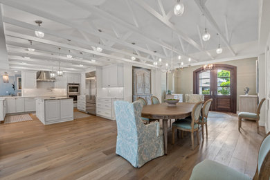 Inspiration for a dining room remodel in Miami