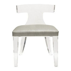 Worlds Away - Worlds Away Duke Acrylic Chair - Dining Chairs