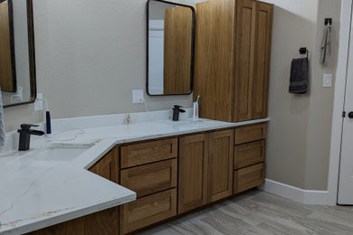 Bathroom - contemporary bathroom idea in Austin