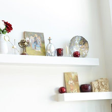 fireplace shelving