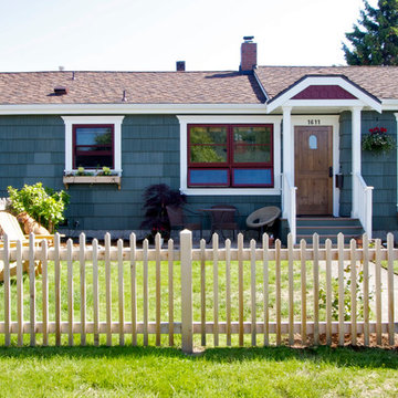 Major facelift to this urban, corner lot