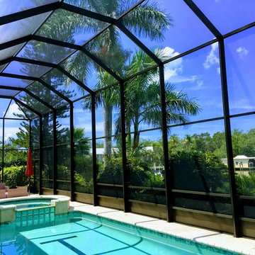 Pool Cage Painting