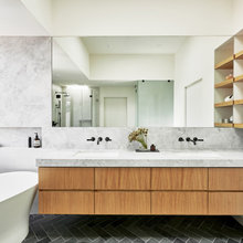 Bathroom sink and faucet