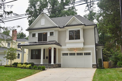 Transitional exterior home photo in DC Metro