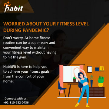 Habit Fitness is here to help you to achieve your fitness goals during pandemic