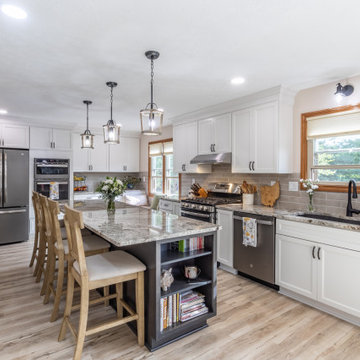 Expanded Kitchen Space for Family to Bake In