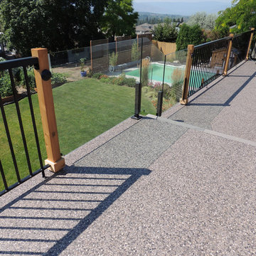 Tufdek Vinyl Decking | Brownstone Aggregate