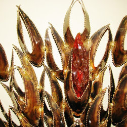 Dramatic Custom Bijan 1960's Wall Sculpture - Wall Sculptures