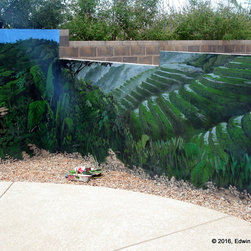 Terraced Ruins - Outdoor Wall Art