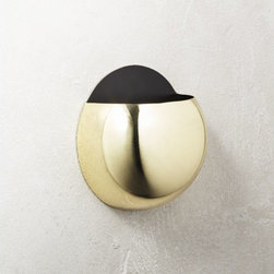 coco gold wall pocket | CB2 - Wall Panels