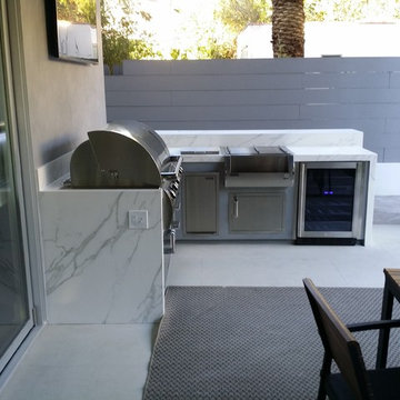 Modern Grill Island