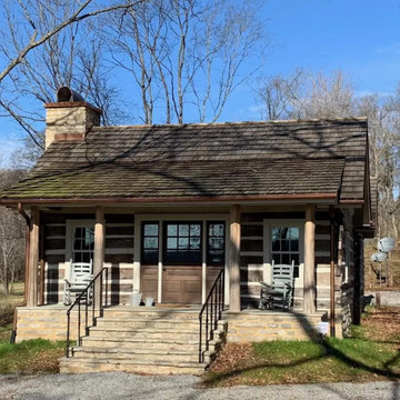 Rebuilt and Relocated 200-Year-Old Cabin