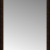 37"x56" Custom Framed Mirror, Dark Bronze