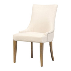Top Dining Room Chairs With Nailhead Trim Deals Houzz Four Hands Furniture Ashford Sa Dining Chair Chairs