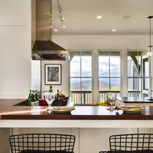 stone wood counter