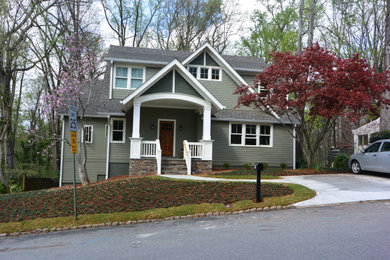 Arts and crafts exterior home photo in Atlanta