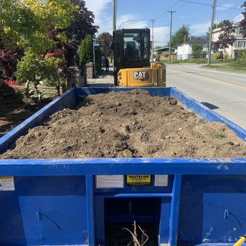 Front Yard Levelling / Fence Removal