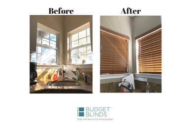 Installation of Faux wood blinds | Tinton Falls