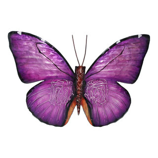 3D Wall Butterflies: 3D Butterfly Wall Art for Modern Home Decor in Pearl  Metallic 