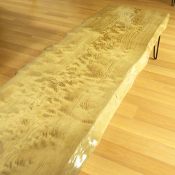 Rare Curly Sinker Pine - River Recovered - Coffee Tables