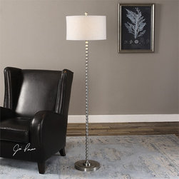 Sherise Floor Lamp | Uttermost - Floor Lamps
