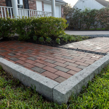 A New Orleans Inspired Landscape and Fountain- Tanglewood, Houston, TX
