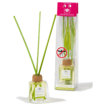 Cristalinas Mini Scented Reed Diffusers, Citronella