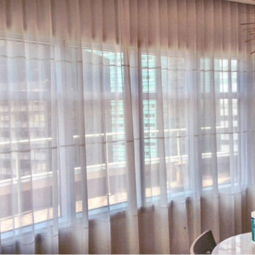 Drapery by Distinctive Window Treatments Plus