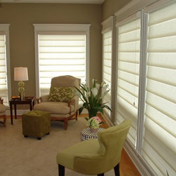 Window Shadings from Budget Blinds - Roman Shades