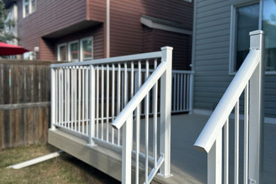 Example of a deck design in Calgary