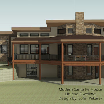 Modern Santa Fe House
