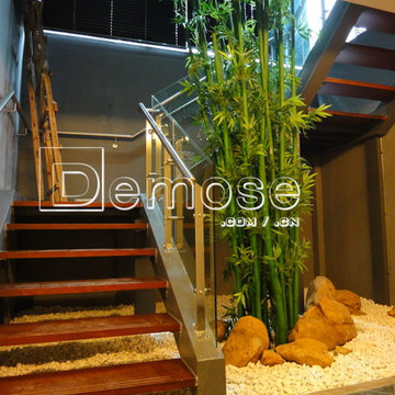 Nanhai Exhibition staircase and railing engineering