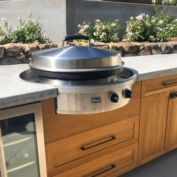 Outdoor Kitchen Featuring Evo Grill