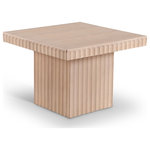 Meridian Furniture - Spencer Oak Veneer Coffee Table, Natural, 15" H, 1 Piece - Indulge in the allure of the Natural Oak Veneer Spencer Coffee Table by Meridian Furniture. Its captivating design and luxurious Natural Oak Veneer elevate any space with effortless elegance. Crafted with precision and durability in mind, this stunning piece becomes the focal point of gatherings, fostering moments of connection and warmth. Embrace sophistication and style with the Spencer Coffee Table, a testament to exquisite taste and timeless beauty.