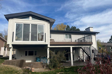 Trendy home design photo in Denver